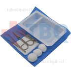Kit de Curación Desechable Estéril GHC - 2 Pinzas - tubotiquin.cl