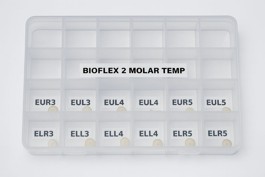 KIT Mini - Coronas BIOFLEX Nusmile - Segundo Molares Temporales