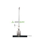 Bureta automatica 50:0.1 ml shellback. con llave intermedia. con certif lote. incluye frasco y pera