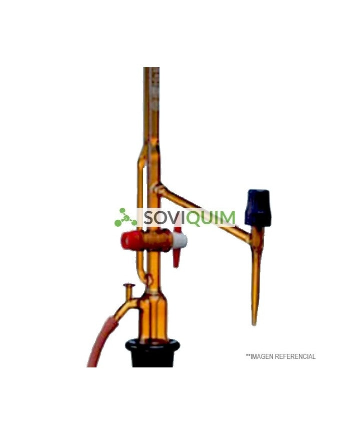 Bureta Automatica, Ambar, Con Llave Intermedia, As, Sin Frasci, S/ Pera