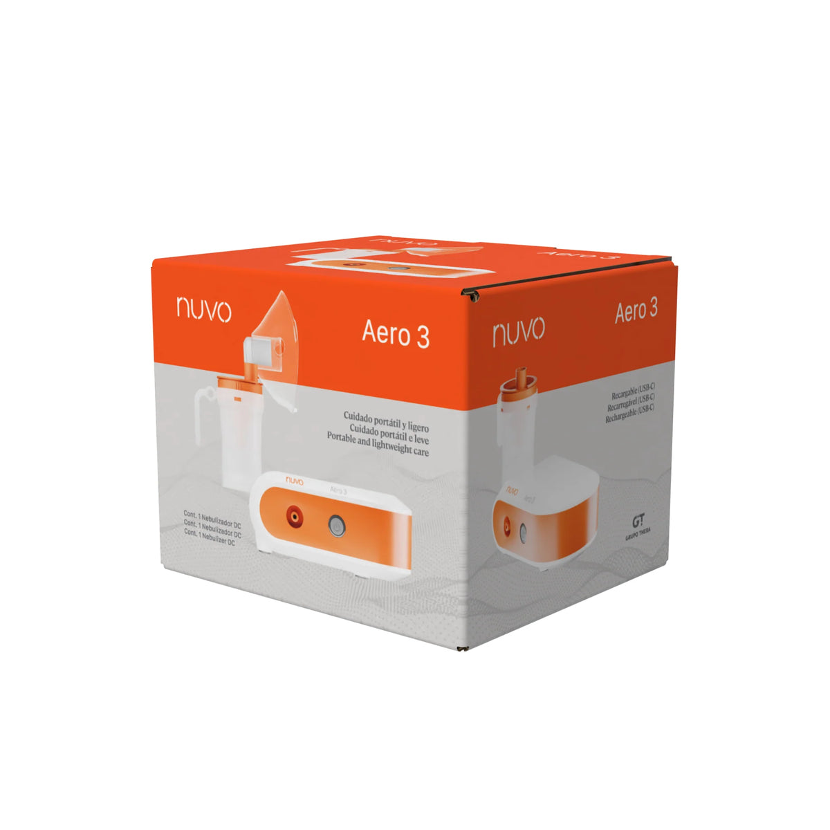 Nebulizador Recargable Aero 3 |  NUVO