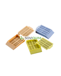 Casette para histologia verde. 200 pcs bolsa