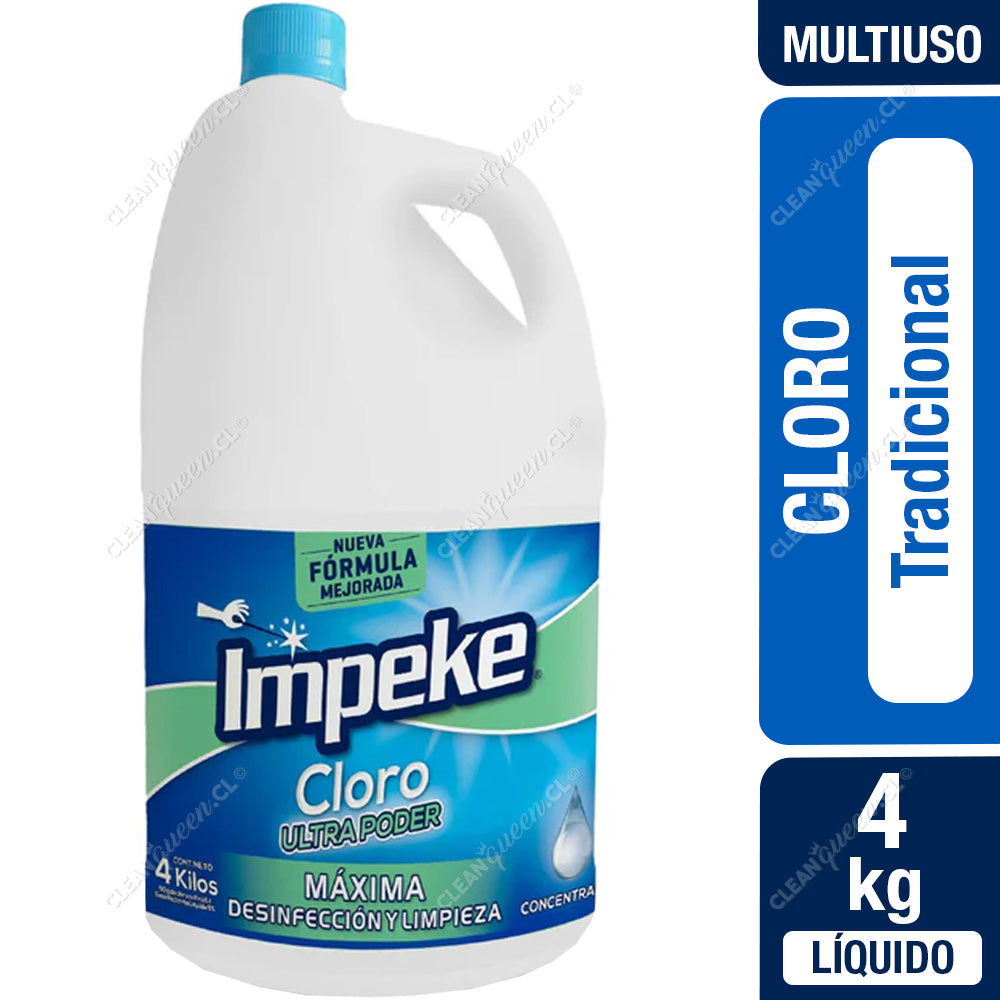 Cloro Concentrado Impeke Tradicional 4 Kg