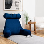 Cojín de suelo XL TheraLiving Royal TM414 en ambiente de living, ideal para crear un espacio cómodo de lectura y descanso.