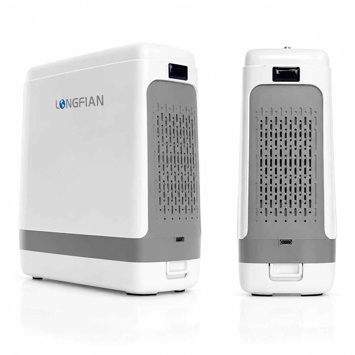 Concentrador de oxígeno portátil Longfian JAY1000P con batería recargable