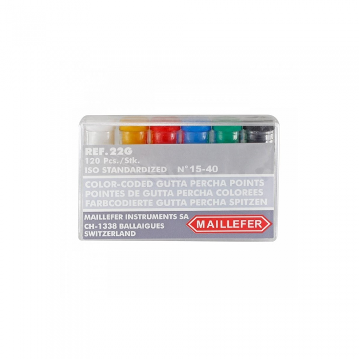 Cono Gutapercha 22C Maillefer Dentsply