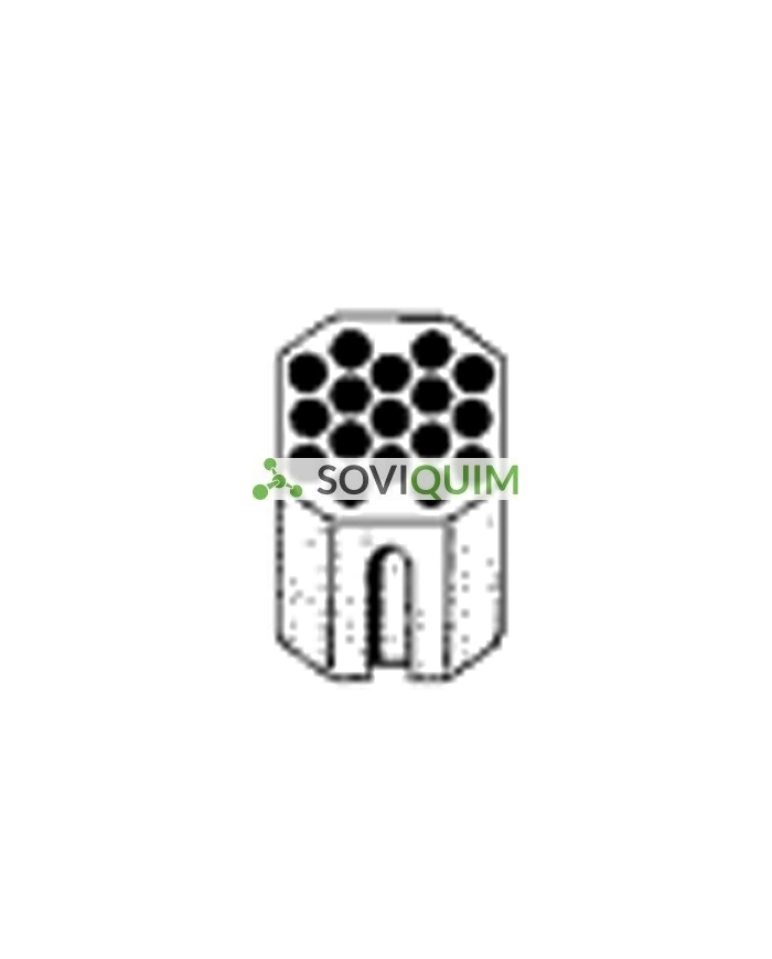 Contenedor PARA ROTOR 01624: para tubos 17 X 5 ML/ (13 X 75mm)