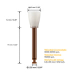 GOMA PARA PULIDO DE COMPOSITE 1 PASO SKYDENT 10UN