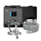 CPAP Automático BMC G2S A20 con máscara oronasal para terapia respiratoria domiciliaria