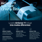 Tecnología AutoSet del CPAP Automático ResMed AirSense 11 para ajuste automático de presión