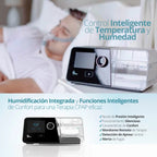 Sistema inteligente de control de humedad para terapia respiratoria continua