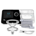 CPAP BMC G3 A20 con máscara nasal, tubo calefaccionado y oxímetro