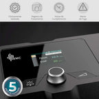 Panel de control intuitivo del CPAP Fijo BMC G2S C20 para una terapia sencilla