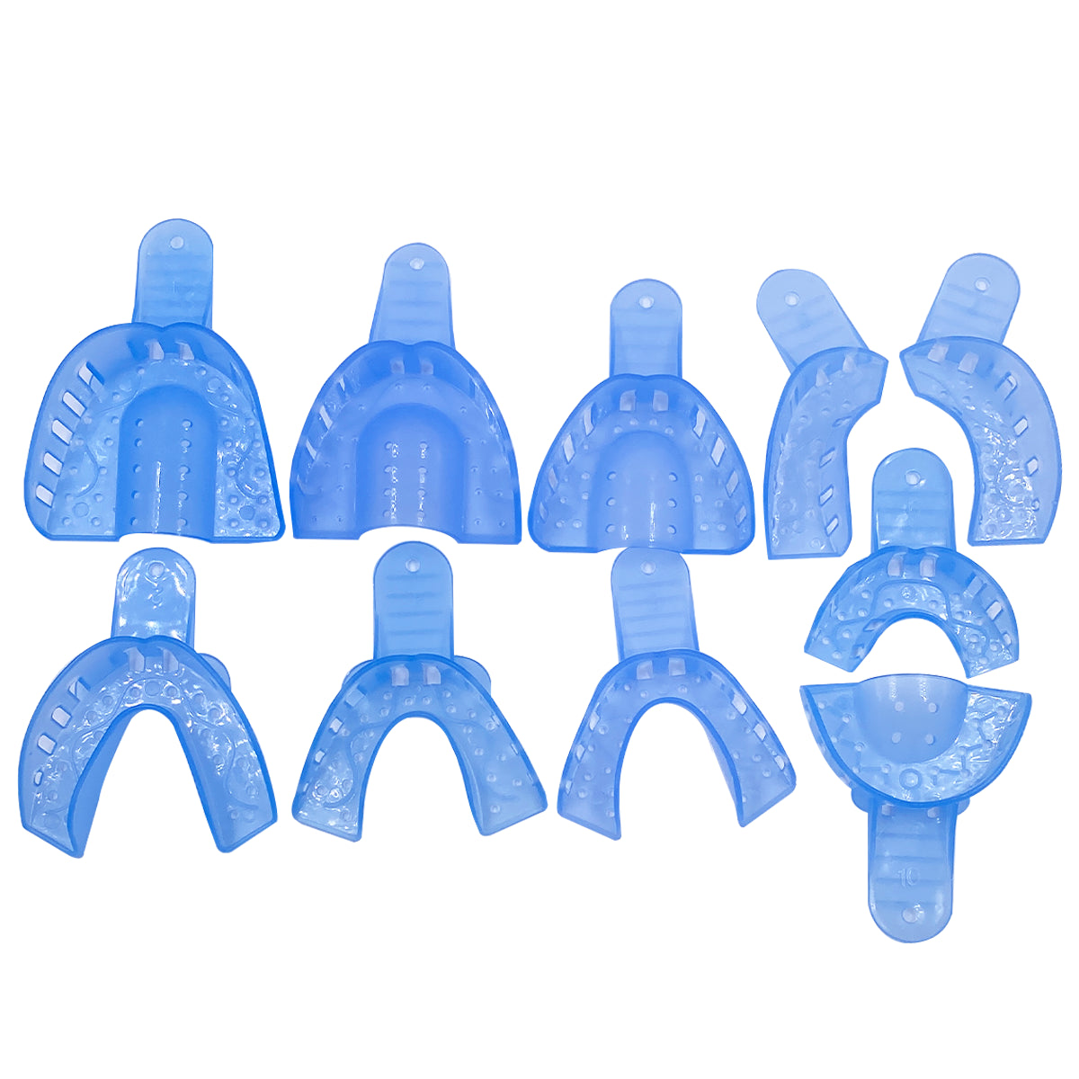 SET DE CUBETAS PLASTICAS 10 UNIDADES SKYDENT