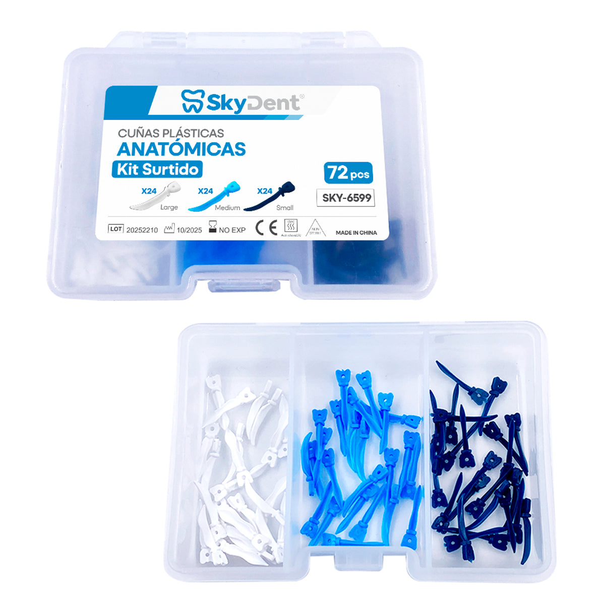 cuñas surtidas skydent