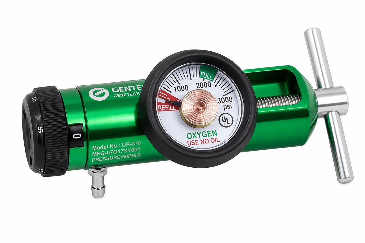 Manómetro Regulador Oxígeno 3000 PSI