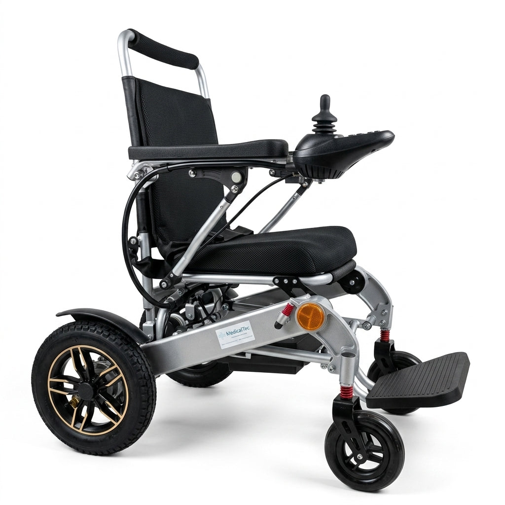 Silla de ruedas eléctrica liviana
