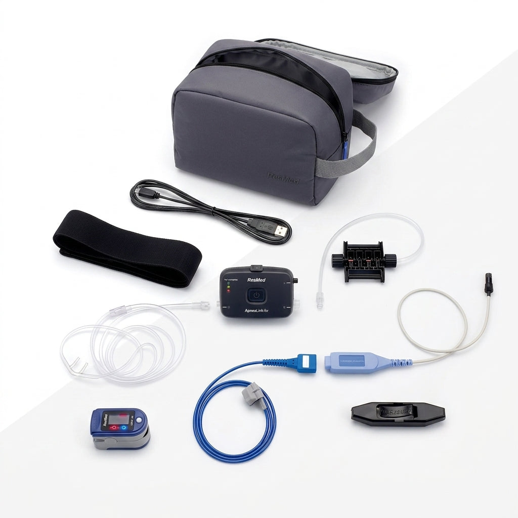 Apnea Link Air- Polígrafo para estudios de sueño a domicilio (IA)