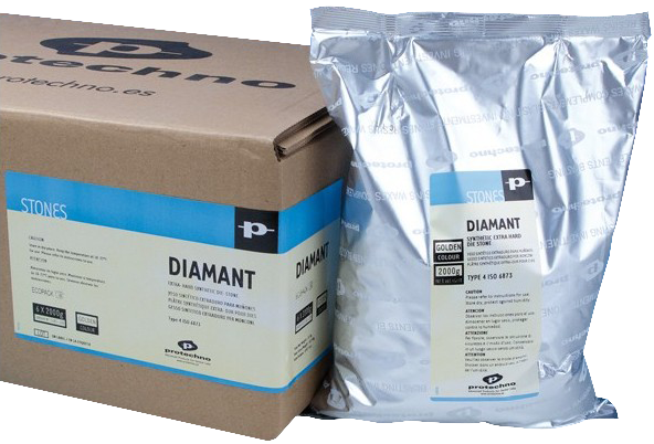 YESO SINTETICO EXTRADURO DIAMANT, OCRE 2 KGS, PROTECHNO