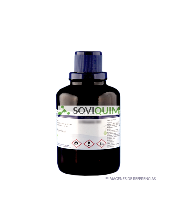 Dimetilsulfoxido grado GC. 250 ML.