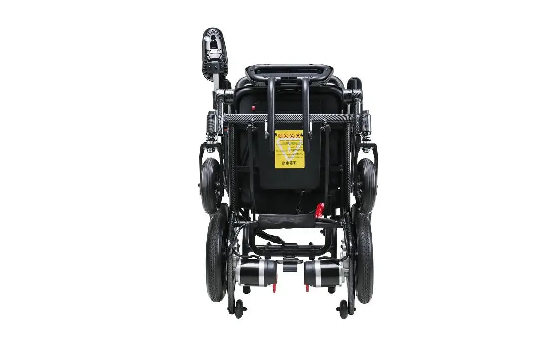 Silla de ruedas eléctrica plegada