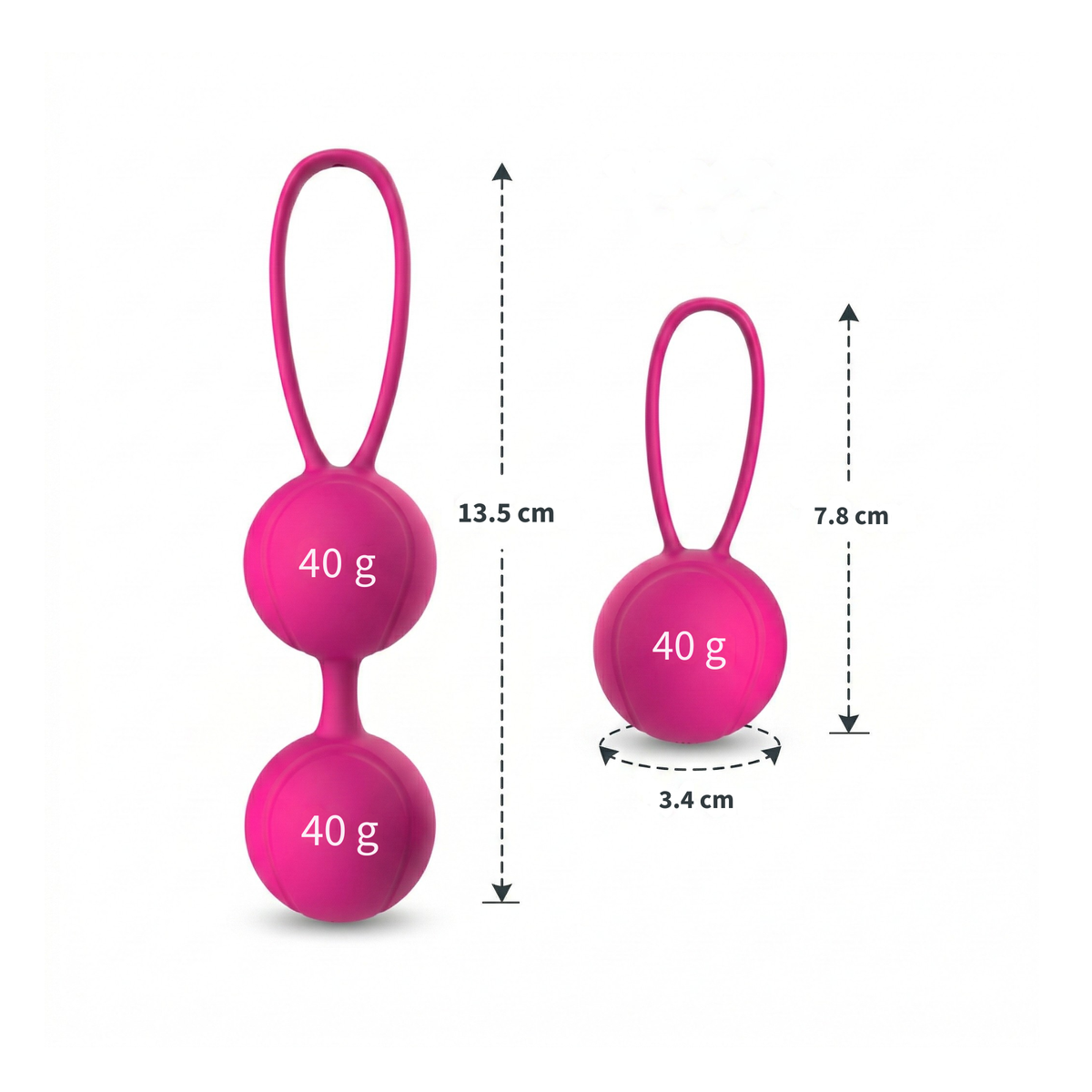 Bolas de Kegel Silicone IV