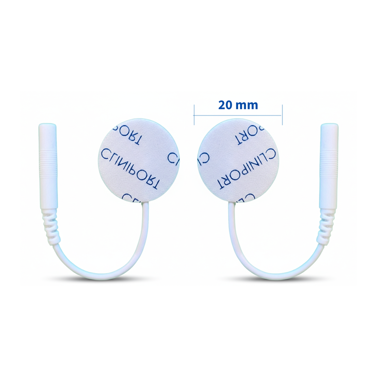 Electrodo de Superficie Circular 20mm | Formato Pack Clínico