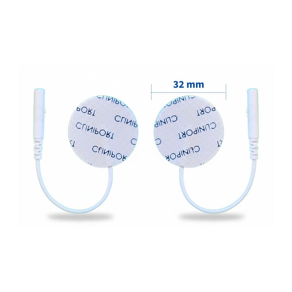 Electrodo de Superficie Circular 32 mm | Formato Pack Clínico