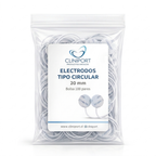 Electrodo de Superficie Circular 20mm | Formato Pack Clínico