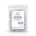 Electrodo de Superficie Cuadrado 40 mm x 40 mm | Formato Pack Clínico