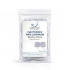 Electrodo de Superficie Cuadrado 40 mm x 40 mm | Formato Pack Clínico