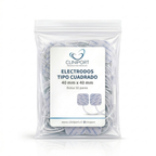 Electrodo de Superficie Cuadrado 40 mm x 40 mm | Formato Pack Clínico