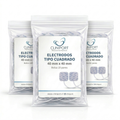Electrodo de Superficie Cuadrado 40 mm x 40 mm | Formato Pack Clínico