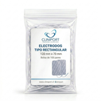 Electrodo de Superficie Rectangular 120mm x 70mm | Formato Pack Clínico