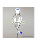 Embudo decantaci—n 1000 ml llave PTFE. economico. NS 29/32