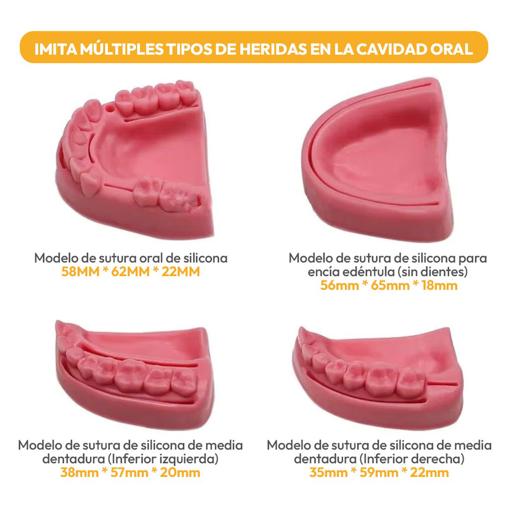 ENCIA BLANDA PARA PRACTICA DE SUTURA SKYDENT