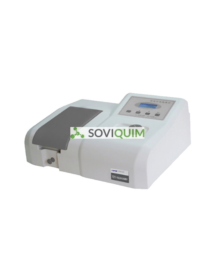 Espectrofotometro Visible Rango 325-1000Nm , Ancho Banda 4Nm.Pantalla Lcd.Absorbancia 0-1.999.Transmitancia 0-199.9