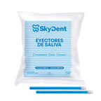 eyectores de saliva skydent azul