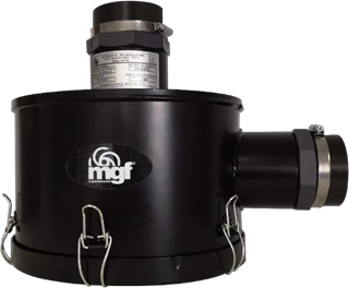 Portafiltro con Cartucho Aspiración HEPA H14 MGF | 10 equipos
