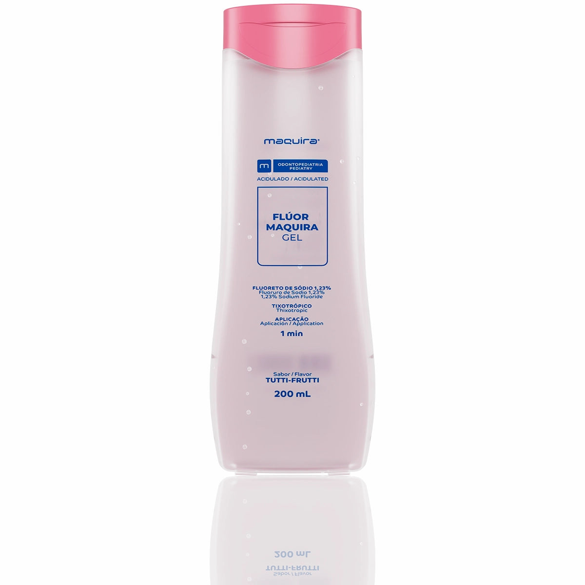 FLUOR GEL ACIDULADO TUTTI-FRUTTI 200 ML MAQUIRA