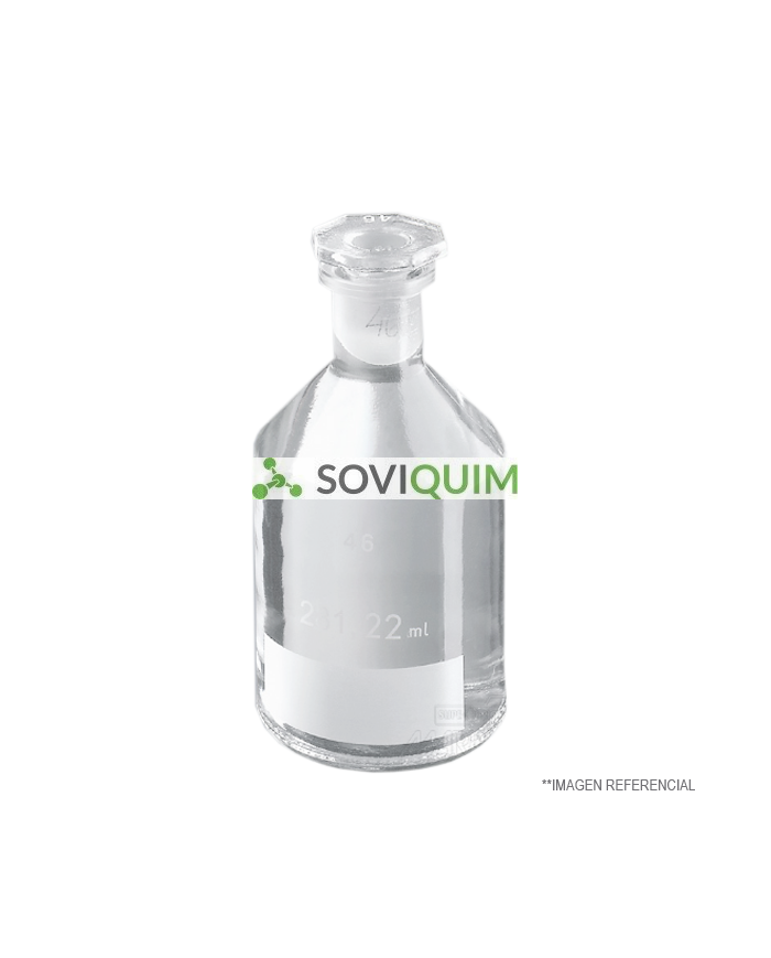 Frasco para oxigeno winkler 100-150 ml
