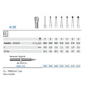 Fresa Carbide Cono Invertido – P/M