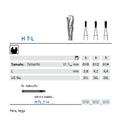 Fresa Carbide Pera Larga – P/M