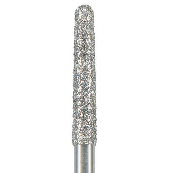 Fresa Diamante Cilíndrica extremo redondo AV mod. 838 grano fino (rojo)