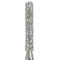 Fresa Diamante Cilíndrica extremo redondo AV mod. 881 (141), grano medio (azul)