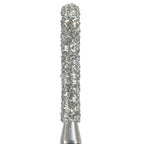 Fresa Diamante Cilíndrica extremo redondo AV mod. 881 (141), grano medio (azul)