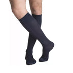Calcetín Ibici Repomen Rodilla Compresión 16/20mmhg Negro/azul