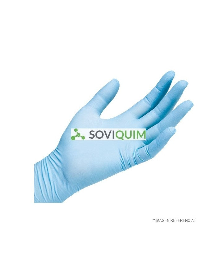Guantes Nitrilo 100 Un. Sin Polvo