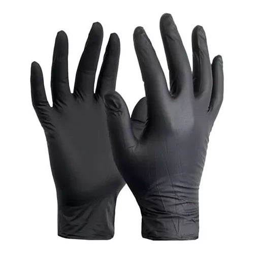 Guantes de Nitrilo Color negro