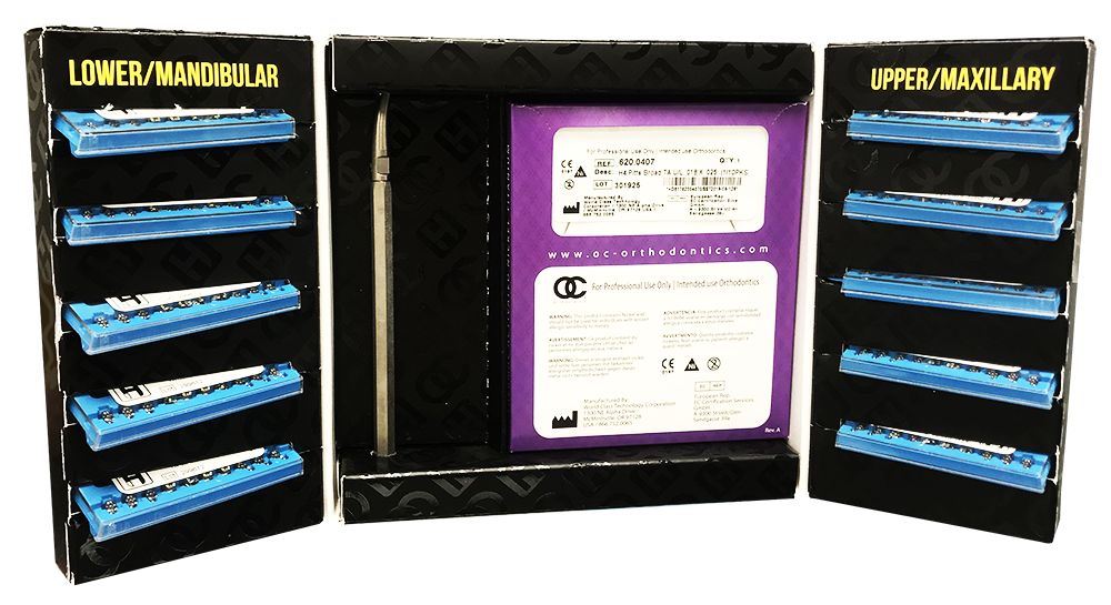 KIT 5 CASOS 7X7, BRACKET AUTOLIGADOS H4